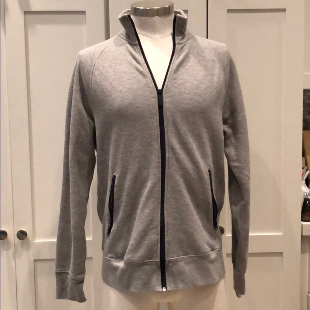J.Crew gray zip jacket